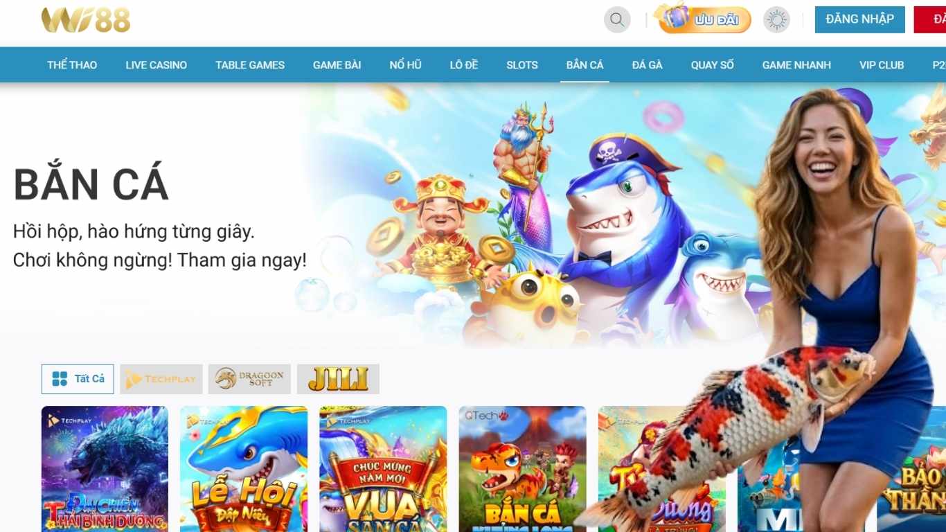 Điểm nổi bật của game bắn cá WI88 Điểm nổi bật của game bắn cá WI88