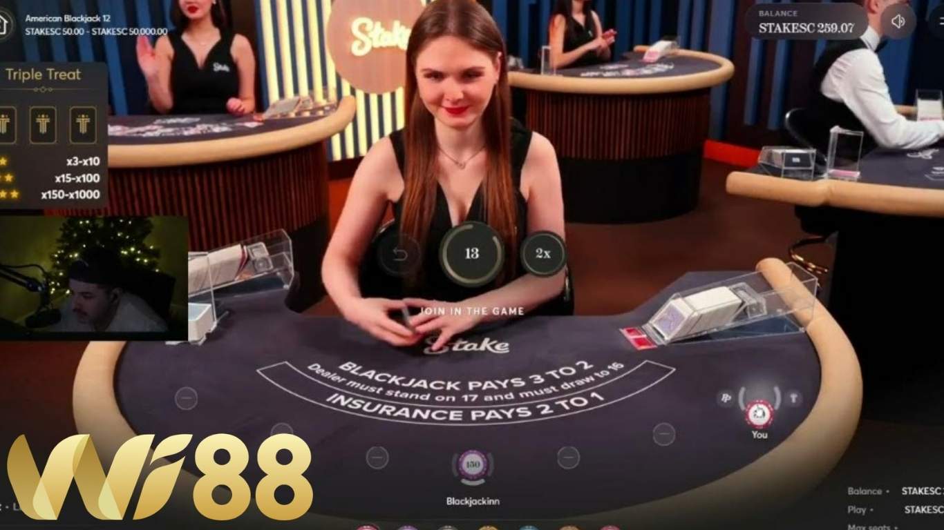 Hướng dẫn cách chơi bài Black Jack WI88 Hướng dẫn cách chơi bài Black Jack WI88