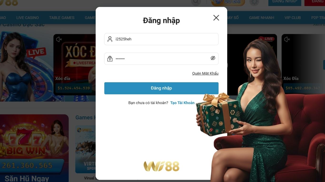 Hướng dẫn đăng nhập WI88 chính xác Hướng dẫn đăng nhập WI88 chính xác