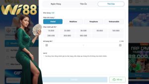 Những kênh rút tiền WI88 đang hỗ trợ